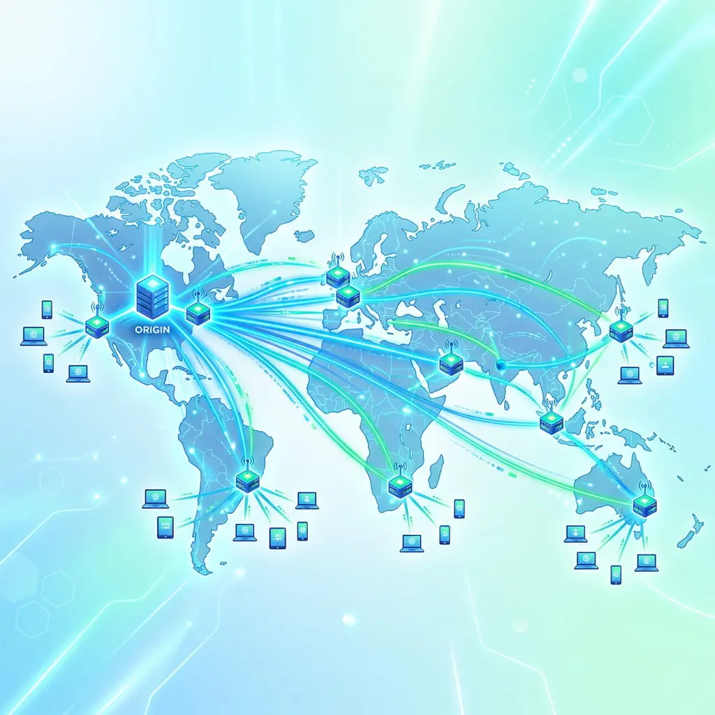 redes de distribución de contenido